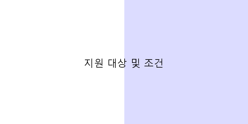 
  지원 대상 및 조건
 이미지