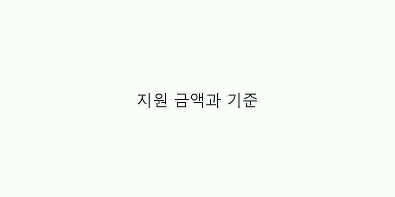 
  지원 금액과 기준
 이미지