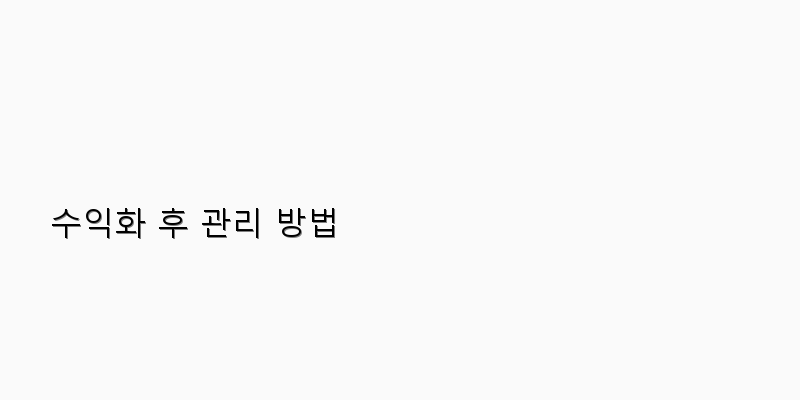 
  수익화 후 관리 방법
 이미지