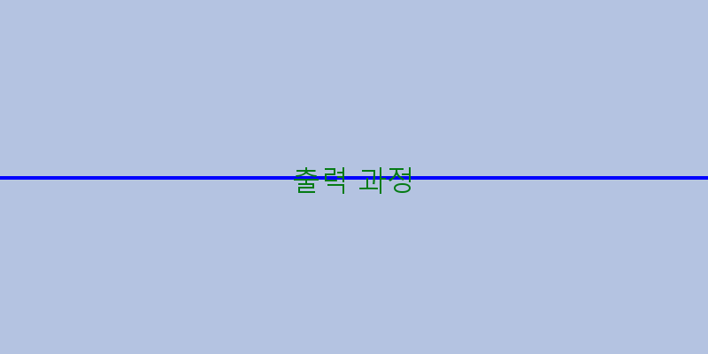 
  출력 과정
 이미지