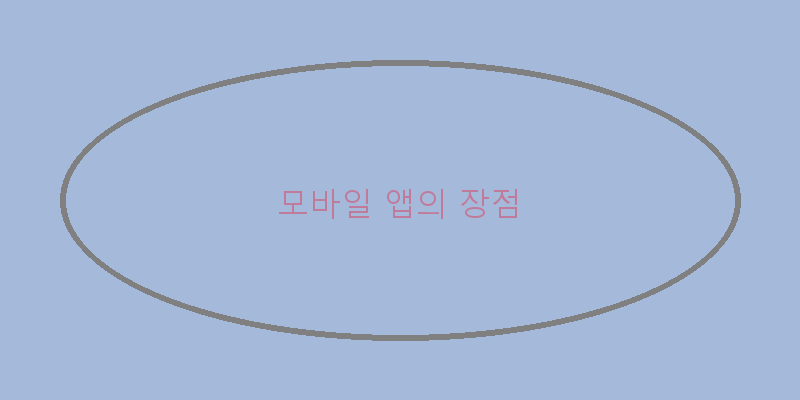 
  모바일 앱의 장점
 이미지