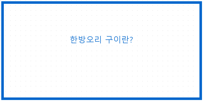 
  한방오리 구이란?
 이미지